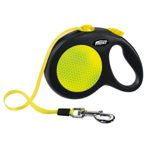 Flexi Lesa Neon, Banda, L: 5 m/50 kg, Galben Neon, 20917