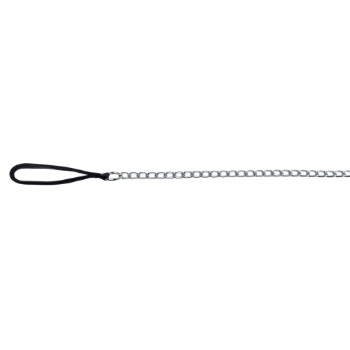 Trixie Lesa Lant Cu Maner Din Neopren, L-XL: 1.00 m/4.0 mm, Negru, 14031