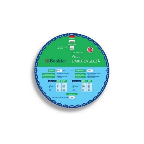 Limba engleza. Verbul. Disc rotativ, editura Booklet