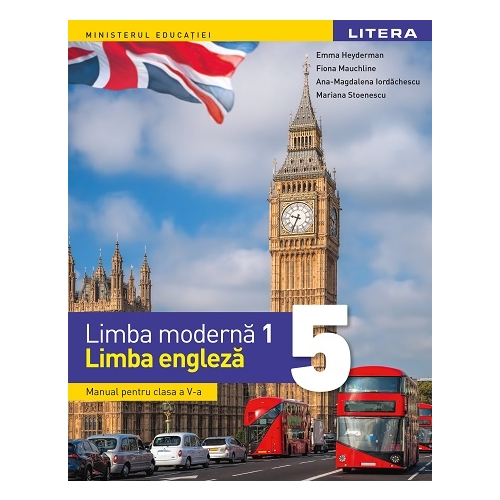 Limba moderna 1. Limba engleza. Manual. Clasa a V-a - Emma Heyderman
