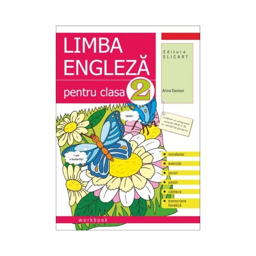 Limba engleza pentru clasa 2 - Arina Damian