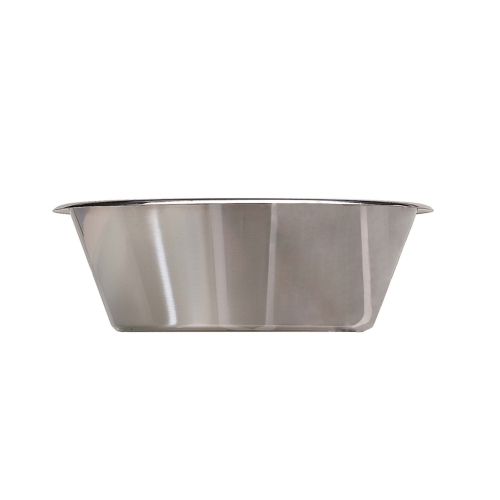 Castron conic jos, inox, capacitate 6 litri, diametru 340mm, inaltime 120mm