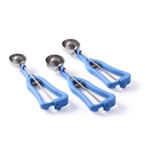 Lingura dozatoare inghetata, 1/30 lt- diam cupa 49 mm, Hendi Profi Line, inox cu maner poliamida