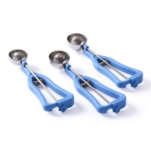 Lingura dozatoare inghetata, 1/40 lt, diam. cupa 46 mm, inox cu maner poliamida, Hendi Profi Line