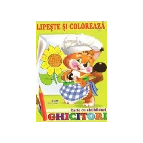 Lipeste si coloreaza. Veveritaï»¿ - Titus Stirbu, editura Bibilion. Carti educative pentru copii