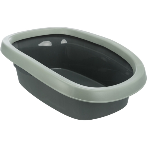 Trixie Litiera Carlo, Cu Rama, Be Eco, 38 x 17 x 58 cm, Antracit/Gri - Verde, 40212