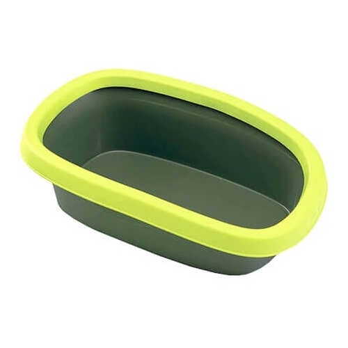STEFANPLAST Litiera fara acoperis Sprint 20 Verde, 39x58x17 cm