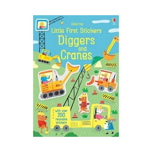 Little First Stickers Diggers and Cranes (Little First Stickers) - Hannah Watson