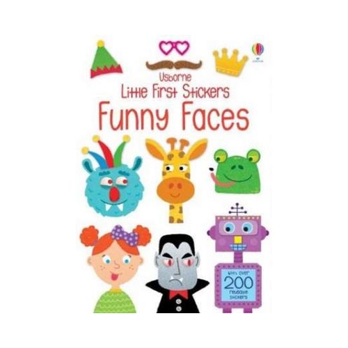 Little First Stickers Funny Faces (Little First Stickers) - Krysia Ellis
