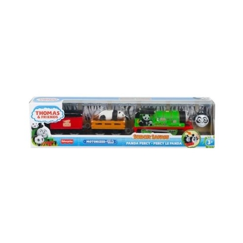 Locomotiva motorizata Sodor Safari Panda Percy, Thomas &amp; Friends
