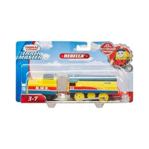 Locomotiva motorizata Trackmaster Rebecca cu vagon, Thomas &amp; Friends