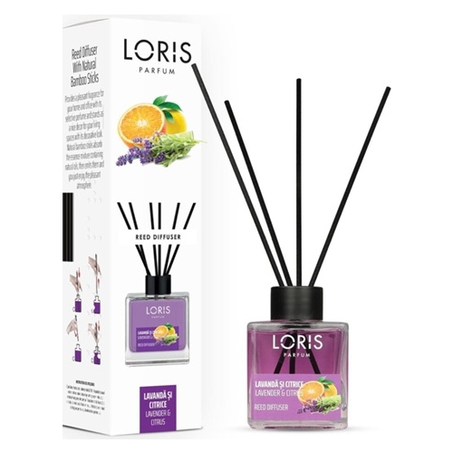 Odorizant de camera Lavanda si Citrice 100 ml, Loris