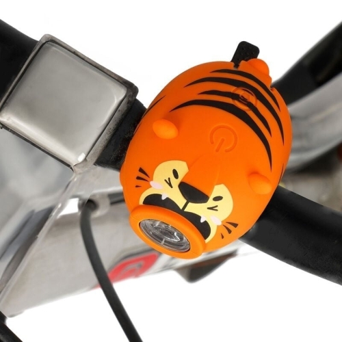 Lumina frontala si claxon pentru bicicleta Tiger Legami