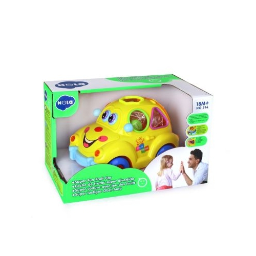 Masinuta fructelor cu forme sunete si lumini, Hola