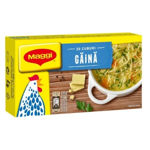 Maggi Cuburi Gaina 20 bucati x 10g