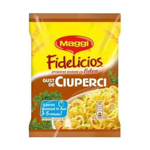 Maggi Supa instant Fidelicios cu gust de Ciuperci 59g