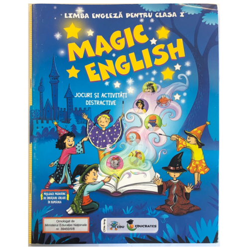 Magic English Pachet manual + CD - Ana-Maria Tantos, EDU, Manuale Limba Engleza Clasa 1