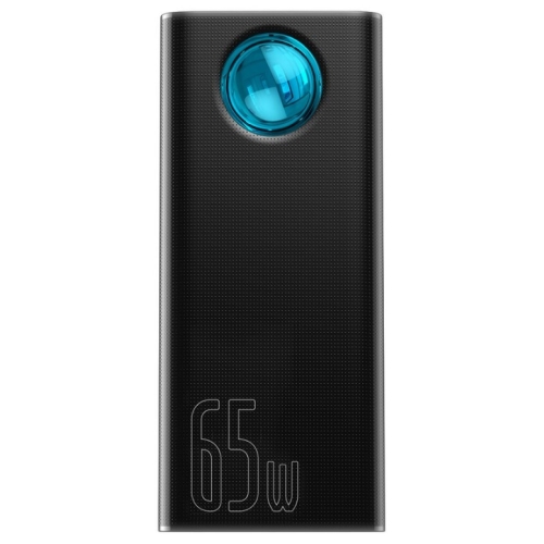 Baterie externa Baseus Amblight Digital Display, 30.000 mAh, Incarcare rapida, cablu USB-C la USB-C inclus Negru