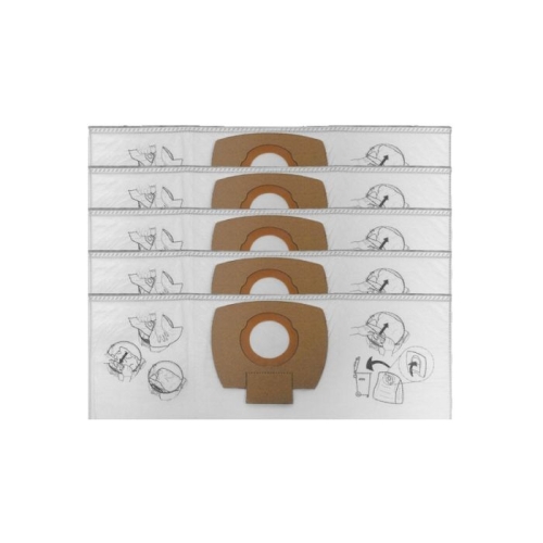 Makita P-72899 Set 5 Saci praf textil pentru VC
