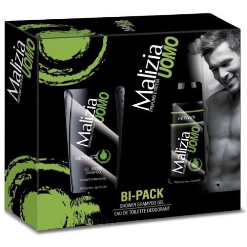 Malizia Uomo Set cadou Deodorant spray 150 ml si gel de dus 250 ml 