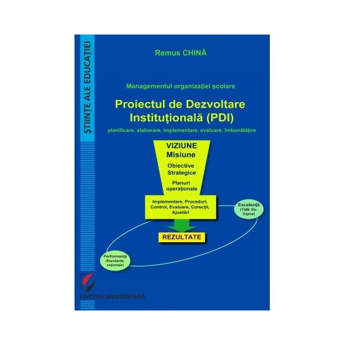 Managementul organizatiei scolare. Proiectul de dezvoltare institutionala (PDI) - Remus China