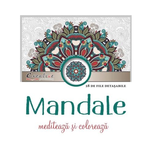 Mandale. Mediteaza si coloreaza. 28 de file detasabile
