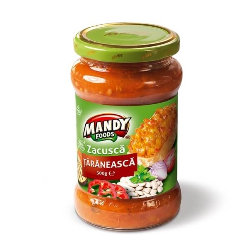 Mandy Zacusca Taraneasca, 300 gpe grupdzc.ro✅. Descopera gama copleta de produse la oferte speciale✅!