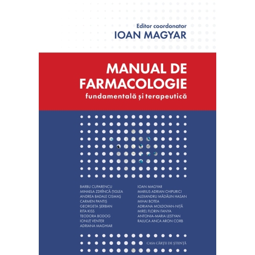 Manual de farmacologie fundamentala si terapeutica - Ioan Magyar