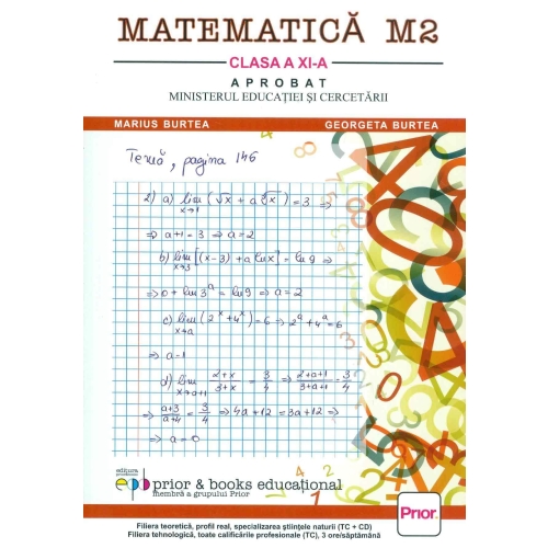 Matematica, Manual pentru clasa XI-a, M2 - Marius Burtea