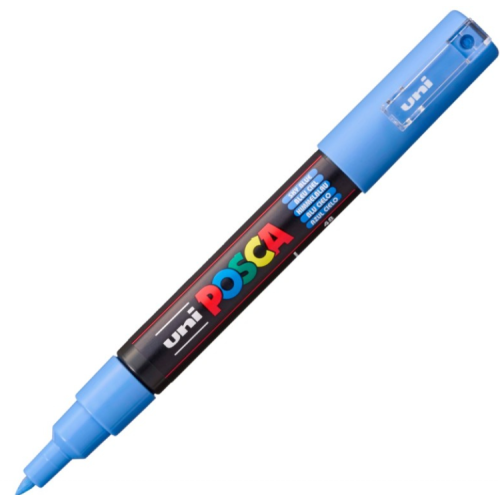 Marker UNI PC-1M 0. 7 mm sky blue Posca