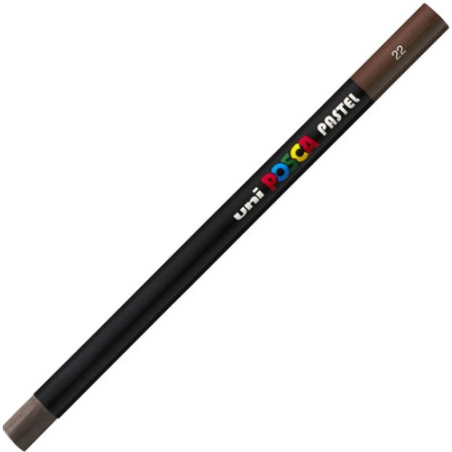 Creion pastel uleios Posca KPA-100 maro inchis Posca