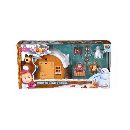 Set de joaca Masha si casa de iarna a ursului, Masha