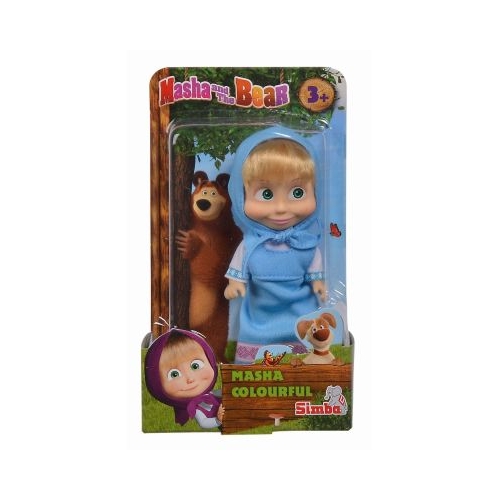 Papusica Masha in rochita albastra, Masha