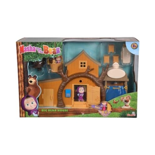 Set de joaca Masha si casuta ursului cu 2 etaje, Masha