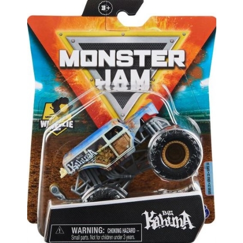 Monster Jam Masinuta metalica Big Kahuna scara 1: 64