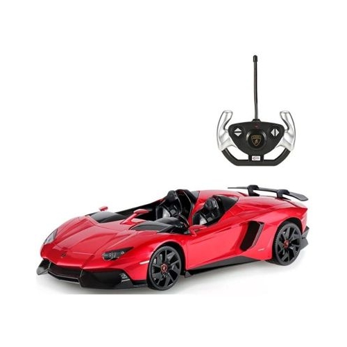 Masina cu telecomanda Lamborghini Aventador J, scara 1: 12, rosu, Rastar