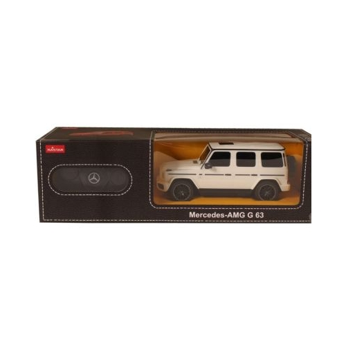 Masina cu telecomanda Mercedes-Benz G63 alb, 1: 24, Rastar