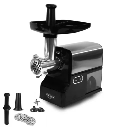 Masina de tocat carne electrica BOHM MG6050R, 1,7 kg/min, 500-1600 W