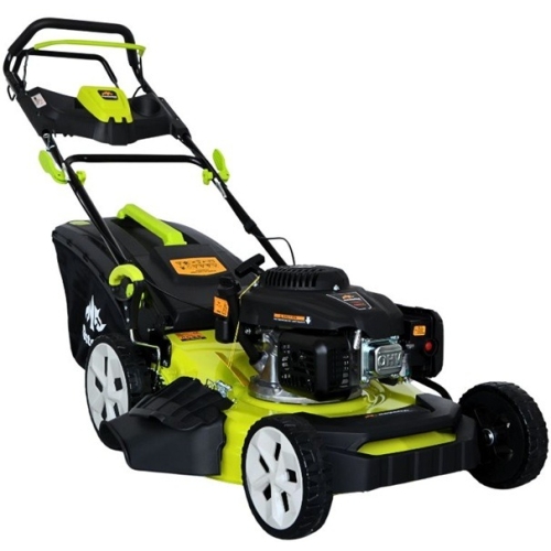 Masina tuns iarba/gazon autopropulsata MESTERINO BJXPM51-166, motor LONCIN 4 timpi, 4 cai, sasiu metal, latime taiere 51 cm, 8 nivele de taiere, sac colector 60 litri, evacuare lateral si mulcire