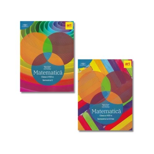 Clubul Matematicienilor. Set Culegere de Matematica pentru clasa a 8-a, semestrele 1 si 2 - Marius Perianu