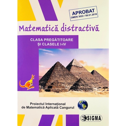 Matematica distractiva. Clasa pregatitoare si clasele I-IV - Colectiv de autori, Ed. Sigma Educational, Auxiliare Clasa Pregatitoare, Auxiliare Matematica Clasele 1-4