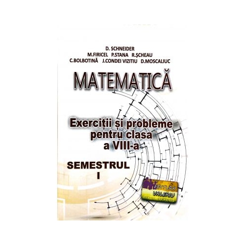 Matematica. Exercitii si probleme clasa a 8-a - D. Schneider