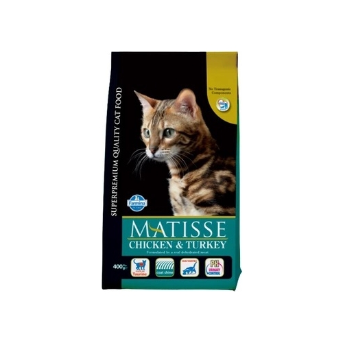 Hrana Uscata Pisici, Pui si Curcan 400 g, Matisse