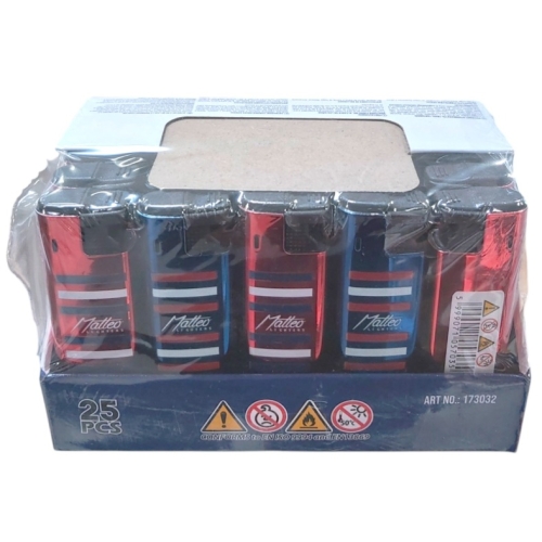 MATTEO BRICHETE ELECTRONICE METAL LINES 25BUC/SET 173032