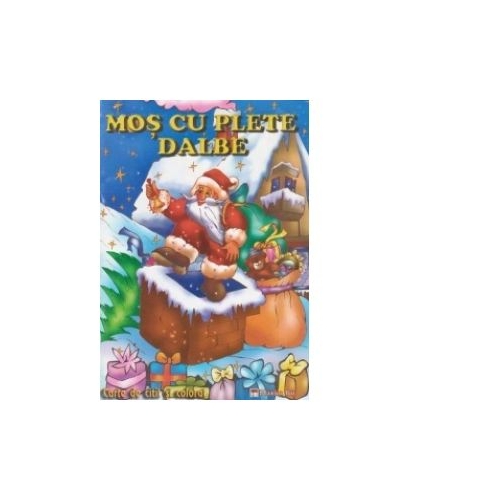 Mos cu plete dalbe - - Carte de citit si colorat