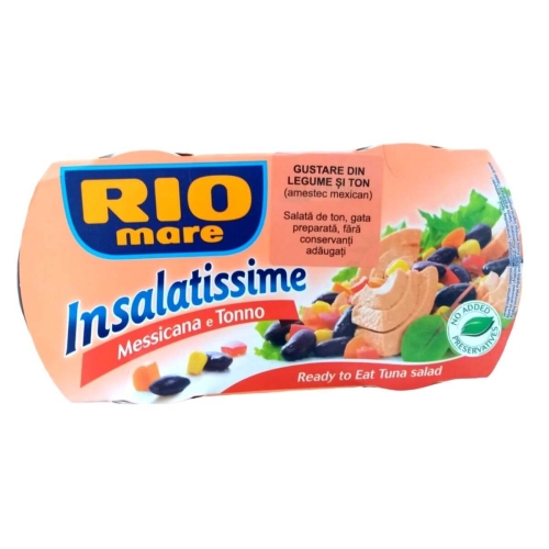 Rio Mare Salata Mexicana de ton, 2 x 160 gpe grupdzc.ro✅. Descopera gama copleta de produse la oferte speciale✅!