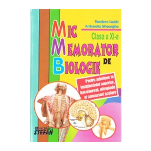 Mic memorator de biologie clasa a XI-a - Teodora Lazar