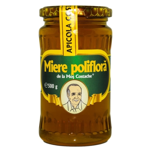 Miere poliflora, 500 g, Mos Costache	