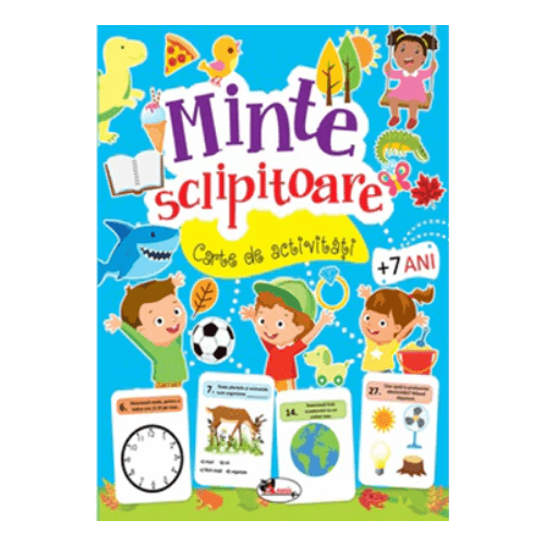 Minte sclipitoare. Carte de activitati +7 ani - Dreamland Publications, editura Aramis