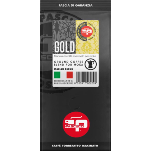 Cafea macinata Golden Sack Moka 250 g, Pascucci